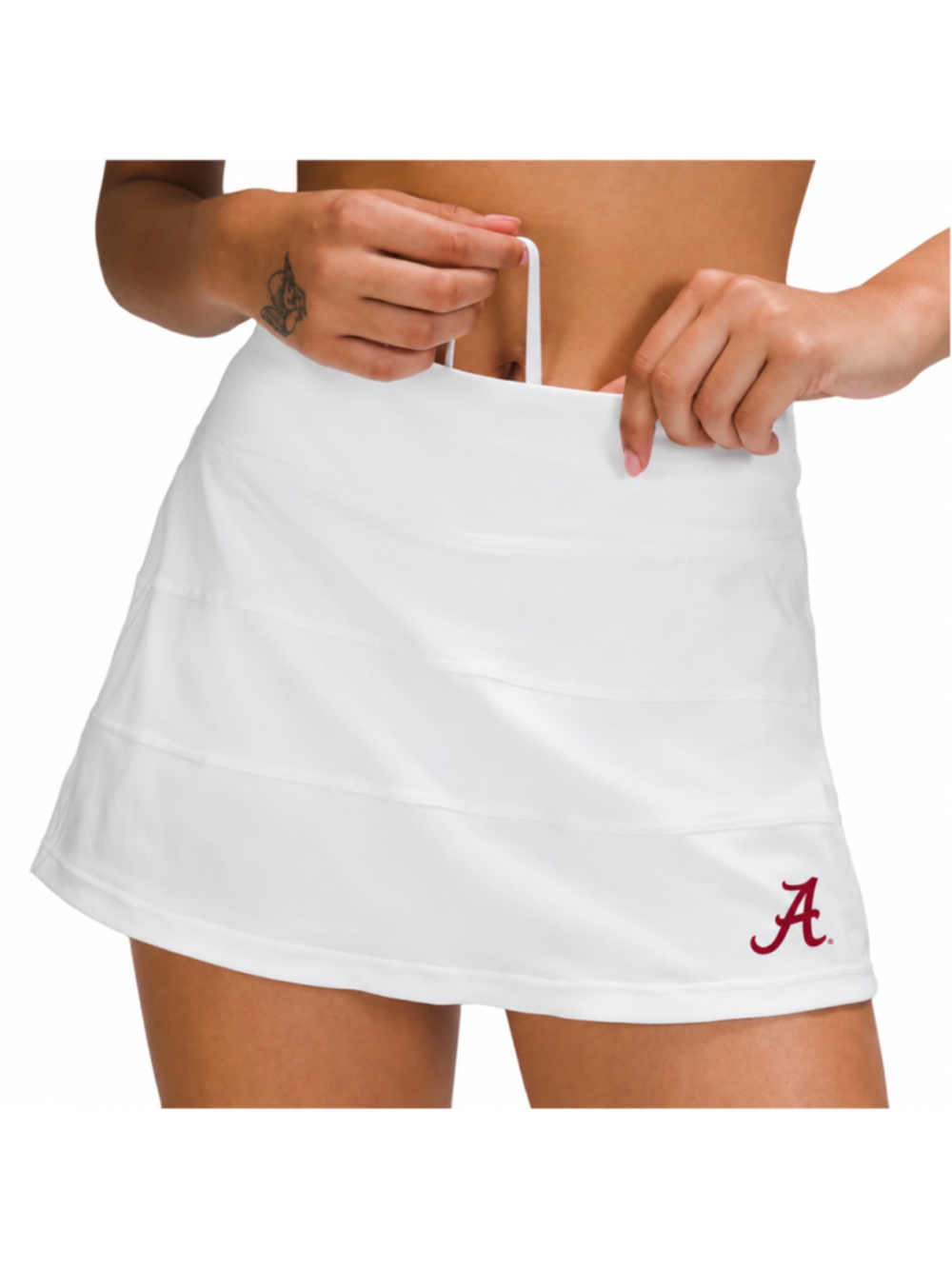 NWOT Lululemon Alabama Crimson Tide Pace Rival Skort, Size 2